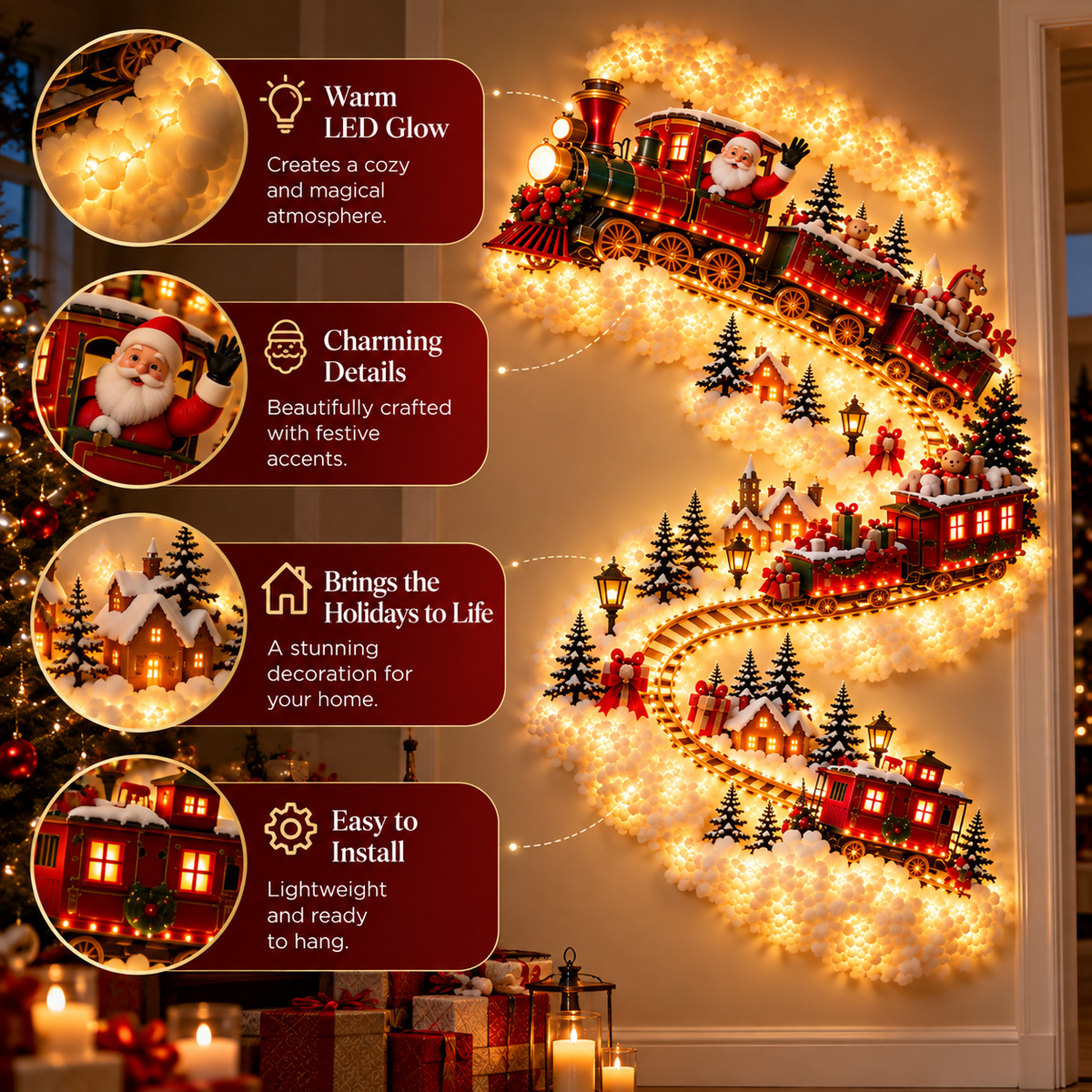 Nivellea™ Christmas Magic Wall 🎄✨